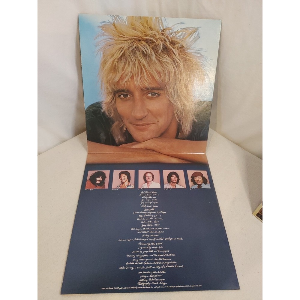 Rod Stewart Blondes Have More Fun 1978 Vintage Vinyl Record LP - Picture 5 of 8